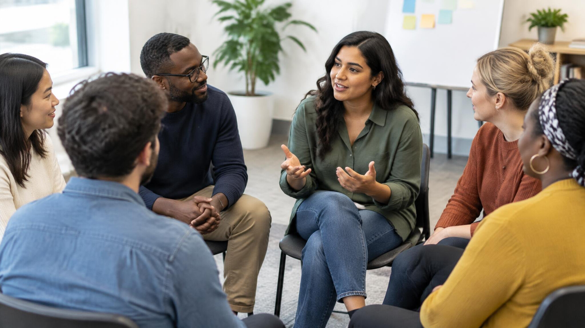 group discussion meeting